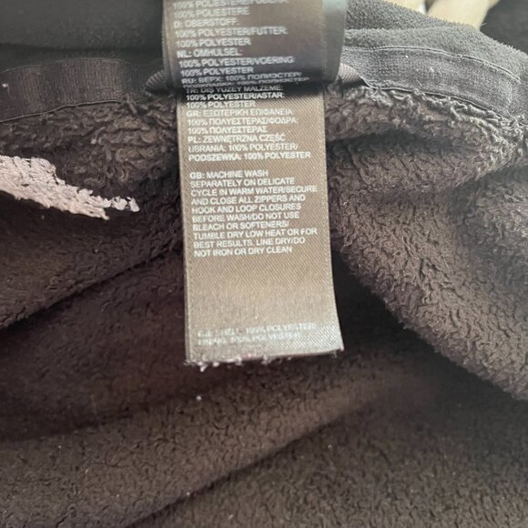 North Face Telluride women’s full zip fleece jacket S black - Picture 10 of 12